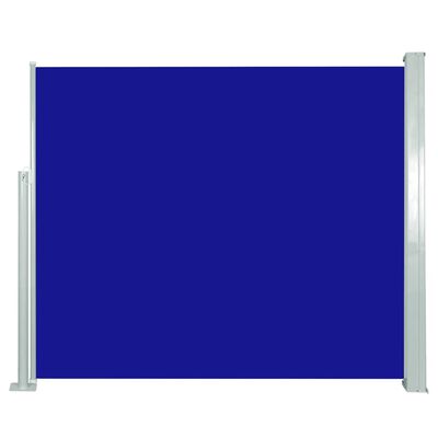vidaXL Toldo lateral retráctil 120x300 cm azul