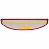 vidaXL Felpudos para escaleras 10 unidades 56x17x3 cm Rojos Semicirculares