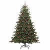 vidaXL &Aacute;rbol de Navidad artificial Verde 240 cm PVC, Metal y Pl&aacute;stico