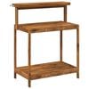 vidaXL Banco de Trasplante Exterior 86,5 x 48,5 x 106 cm Natural