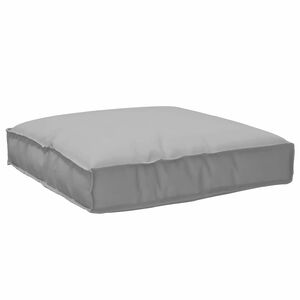 vidaXL Coj&iacute;n Tela Oxford Gris 80 x 80 x 12 cm