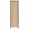 vidaXL Aparador alto madera contrachapada roble Sonoma 62x36x121,5 cm