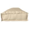 vidaXL Coj&iacute;n de Palet Beige 200 x 40 x 8 cm Tela Oxford