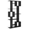 vidaXL Librer&iacute;a Roble Negro 92 x 29 x 188 cm Madera de ingenier&iacute;a