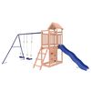 vidaXL Parque infantil de exterior madera maciza Douglas