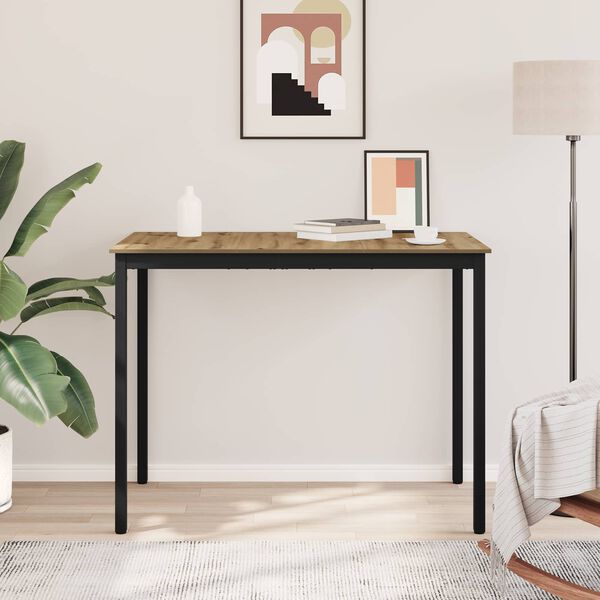 vidaXL Mesa de barra de pie Madera de ingenier&iacute;a