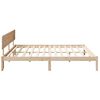 vidaXL Estructura de cama Natural 180 x 200 cm Madera de pino macizo