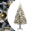 vidaXL &Aacute;rbol de Navidad artificial 180 cm PVC y Acero y Pl&aacute;stico