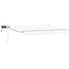 vidaXL Toldo manual retr&aacute;ctil con LEDs 3,5 x 2 m