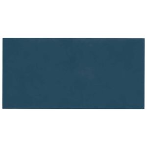 vidaXL Cabecero de Pared 12 pcs Azul 30 x 15 cm Terciopelo