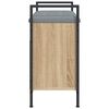 vidaXL Banco zapatero madera de ingenier&iacute;a roble Sonoma 65,5x32x57,5cm