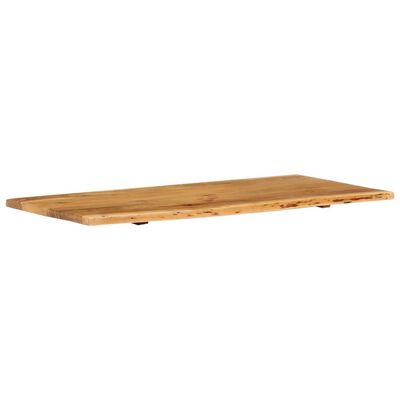 vidaXL Encimera para armario tocador madera maciza acacia 118x55x2,5cm