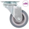 vidaXL Ruedas giratorias 96 unidades 50 mm