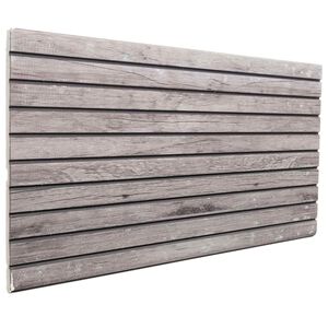 vidaXL Paneles de pared 5 uds. 100 x 50 cm Gris Espuma EPS