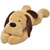 vidaXL Perro de peluche marr&oacute;n 120 cm