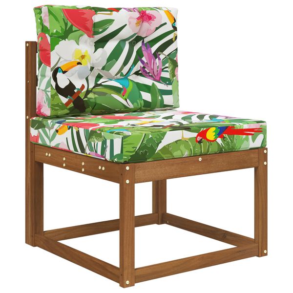 vidaXL Coj&iacute;n para sof&aacute; de exterior 2 pcs de colores Poli&eacute;ster