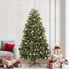 vidaXL &Aacute;rbol de Navidad artificial Verde 240 cm PVC y Metal