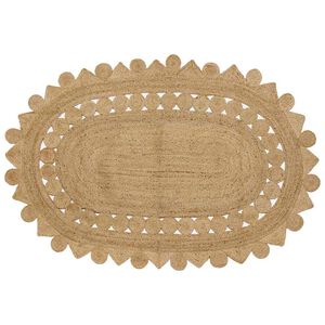 vidaXL Alfombra Marr&oacute;n 205 x 305 cm yute