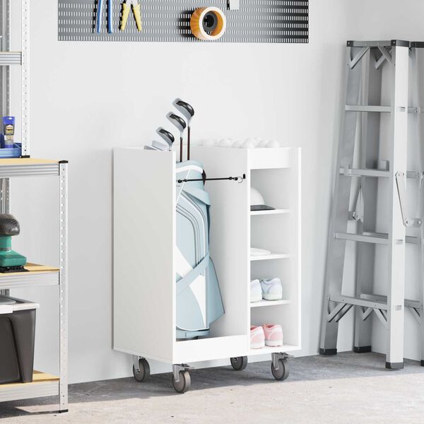 vidaXL Armario de Golf con rueda Liso 65 x 45 x 98 cm