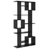 vidaXL Librer&iacute;a Roble Negro 92 x 29 x 188 cm Madera de ingenier&iacute;a