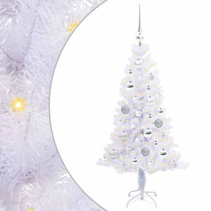 vidaXL &Aacute;rbol de Navidad artificial con 150 LED 120 cm PVC y Acero