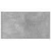 vidaXL Armario de ba&ntilde;o madera contrachapada gris hormig&oacute;n 60x33x80 cm