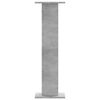 vidaXL Soportes para plantas 2 uds madera gris hormig&oacute;n 30x30x95 cm