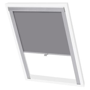 vidaXL Persiana opaca enrollable gris S06/606 GGL y GGU