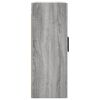 vidaXL Armario de pared gris Sonoma 69,5x34x90 cm
