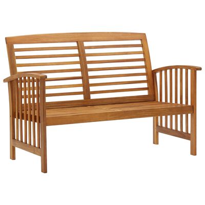 vidaXL Juego de muebles de jardín 5 piezas madera de acacia maciza