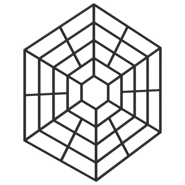 vidaXL Protecciones para estanques 40 uds polipropileno negro