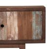 vidaXL Mueble para TV de madera maciza de acacia vintage 118x30x40 cm