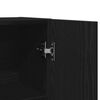 vidaXL Mueble para lavadora roble negro 70,5x25,5x90 cm