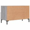 vidaXL Mueble de TV madera de ingenier&iacute;a gris Sonoma 80x36x50 cm
