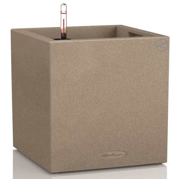 LECHUZA Macetero Canto Color Square 40 ALL-IN-ONE beige 13721