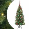 vidaXL &Aacute;rbol de Navidad artificial Verde 120 cm PE y PVC