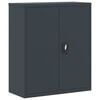 vidaXL Armario archivador de acero gris antracita 90x40x105 cm