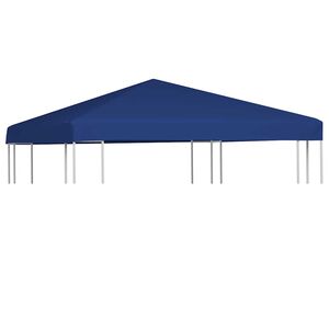 vidaXL Toldo de cenador 310 g/m&sup2; 3x3 m azul