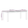 vidaXL Juego de comedor para jard&iacute;n 4 piezas madera maciza de teca