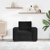 vidaXL Sill&oacute;n de terciopelo negro 60 cm