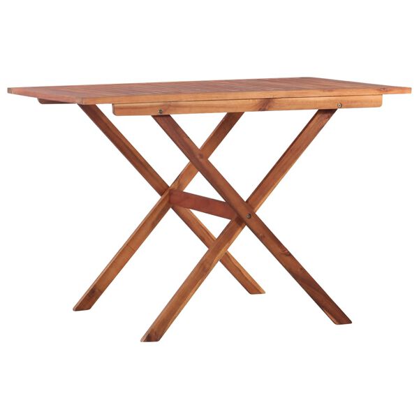 vidaXL Mesa y sillas de jard&iacute;n 3 pzas poli rat&aacute;n y madera acacia negro