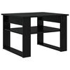 vidaXL Mesa de Caf&eacute; Roble Negro 64 x 54 x 44 cm Madera de ingenier&iacute;a