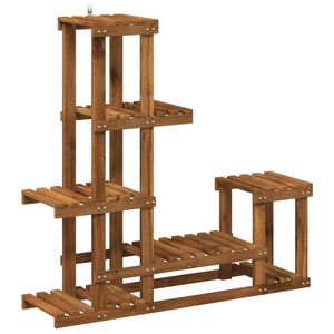 vidaXL Soporte de plantas Natural 93,5 x 25 x 91,5 cm