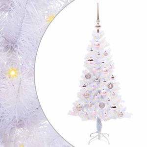 vidaXL &Aacute;rbol de Navidad artificial con 150 LED 120 cm PVC y Acero