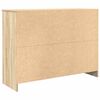 vidaXL Aparador con caj&oacute;n roble Sonoma 101x35x76 cm madera ingenier&iacute;a