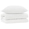 vidaXL Juego de Edred&oacute;n con almohada 2 pcs Microfibra