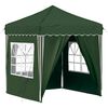 vidaXL Carpa Plegable para Fiestas Verde 195 x 195 x 245 cm