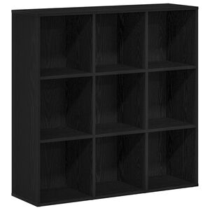 vidaXL Librer&iacute;a de roble negro, 98x29x97,5 cm, madera de ingenier&iacute;a