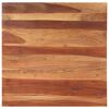 vidaXL Tablero de mesa madera maciza de acacia 25-27 mm 80x80 cm