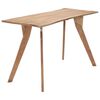 vidaXL Mesa de comedor madera maciza de acacia 120x58x76 cm